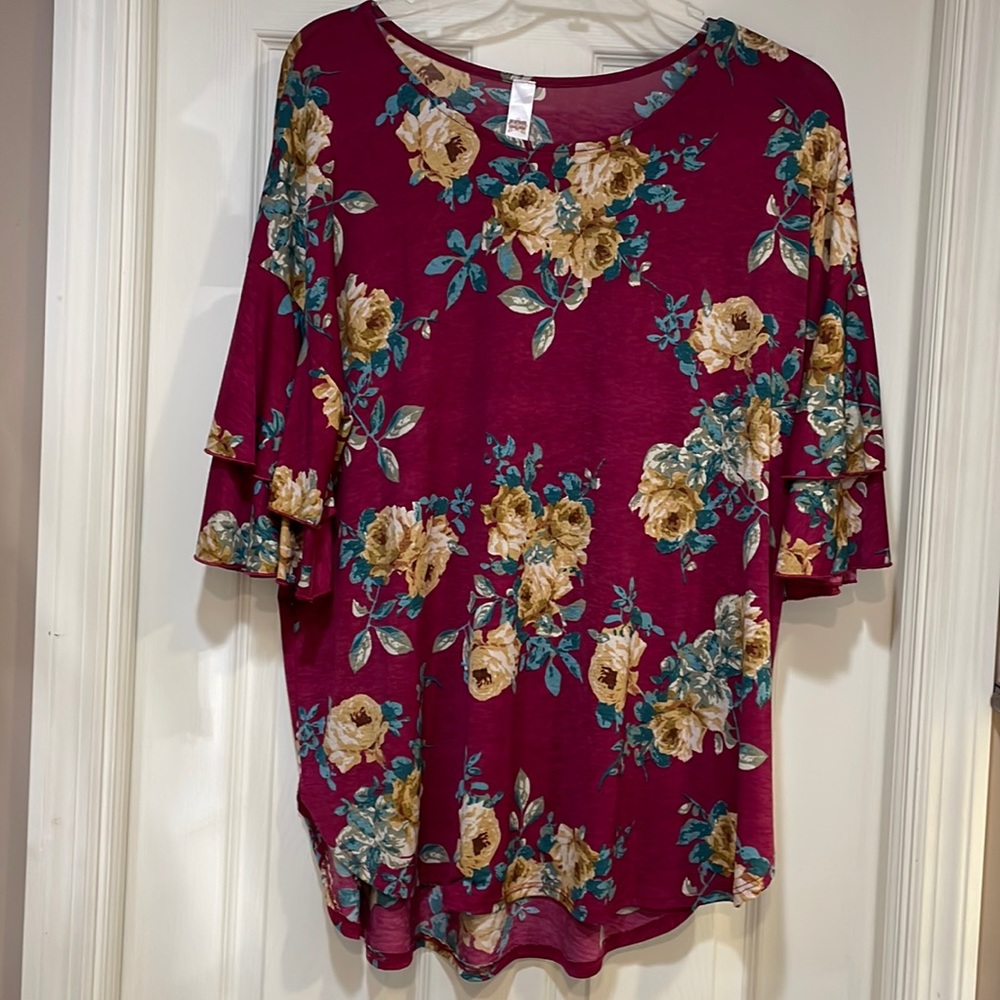Jules & James Floral Blouse